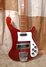 Rickenbacker 4001/4 Mod, Burgundy: Body - Front