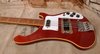 Rickenbacker 4001/4 Mod, Burgundy: Close up - Free2