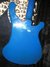 Mar 1978 Rickenbacker 4001(LH)/4 , Azureglo: Body - Rear