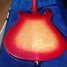 Oct 1980 Rickenbacker 620/6 , Fireglo: Body - Rear