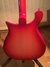 May 2016 Rickenbacker 620/6 , Fireglo: Body - Rear