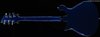 Rickenbacker 620/6 , Midnightblue: Full Instrument - Rear