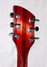 Rickenbacker 360/6 Mod, Fireglo: Headstock - Rear