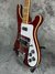 Rickenbacker 4001/4 , Burgundy: Close up - Free2