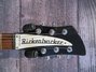 Rickenbacker 320/6 , Jetglo: Headstock