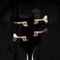 Rickenbacker 4004/4 Cii, Jetglo: Headstock - Rear