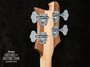 Rickenbacker 4003/4 AC Al Cisneros model, Natural Walnut: Headstock - Rear