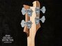 Rickenbacker 4003/4 AC Al Cisneros model, Natural Walnut: Headstock - Rear