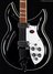 Rickenbacker 381/6 V69, Jetglo: Body - Front