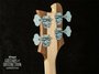 Rickenbacker 4003/4 AC Al Cisneros model, Natural Walnut: Headstock - Rear
