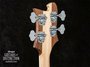 Rickenbacker 4003/4 AC Al Cisneros model, Natural Walnut: Headstock - Rear