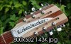Mar 2004 Rickenbacker 360/12 , Mapleglo: Headstock