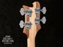 Rickenbacker 4003/4 AC Al Cisneros model, Natural Walnut: Headstock - Rear