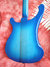 Mar 2007 Rickenbacker 4003/4 , Blueburst: Body - Rear