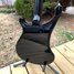 Oct 2018 Rickenbacker 4003/4 S, Jetglo: Body - Rear