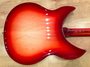 Aug 2019 Rickenbacker 330/12 , Fireglo: Body - Rear