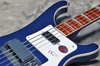 Rickenbacker 4003/4 , Midnightblue: Close up - Free