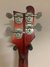 Rickenbacker 4001/4 Mod, Fireglo: Headstock - Rear