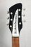 Rickenbacker 320/6 f hole, Jetglo: Headstock