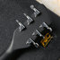 Rickenbacker 330/6 , Matte Black: Headstock - Rear
