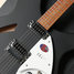 Rickenbacker 330/6 , Matte Black: Close up - Free2