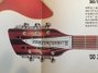 Rickenbacker 360/12 V64, Fireglo: Headstock
