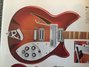 Rickenbacker 366/12 , Fireglo: Body - Front