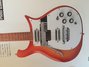Rickenbacker 456/12 , Fireglo: Body - Front