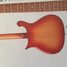 Jul 1984 Rickenbacker 610/12 VP, Fireglo: Body - Rear