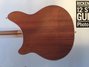 May 1995 Rickenbacker 380/12 Prototype, Natural Walnut: Body - Rear