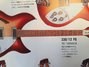 Rickenbacker 330/12 , Fireglo: Neck - Front