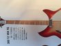 Rickenbacker 360/12 V64, Fireglo: Neck - Front