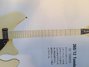 Rickenbacker 360/12 Tuxedo, White: Neck - Front