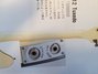 Rickenbacker 360/12 Tuxedo, White: Neck - Rear
