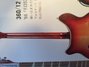 Rickenbacker 360/12 , Fireglo: Neck - Rear