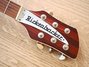 Rickenbacker 360/6 Slant Fret, Burgundy: Headstock