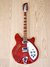 Rickenbacker 360/6 Slant Fret, Burgundy: Full Instrument - Front