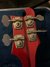Rickenbacker 4001/4 , Burgundy: Headstock - Rear