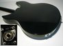 Mar 2000 Rickenbacker 330/6 Mod, Jetglo: Body - Rear