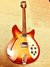 Rickenbacker 330/6 , Fireglo: Full Instrument - Front