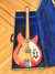 Rickenbacker 335/6 , Fireglo: Full Instrument - Front