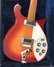 Rickenbacker 610/12 , Fireglo: Body - Front