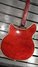 Rickenbacker 360/6 Mod, Burgundy: Body - Rear