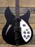 Rickenbacker 330/12 , Matte Black: Body - Front