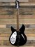 Rickenbacker 330/6 , Matte Black: Full Instrument - Front