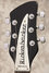 Rickenbacker 330/6 , Jetglo: Headstock