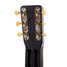 Rickenbacker B/6 LapSteel, Black: Headstock - Rear