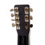 Rickenbacker B/7 LapSteel, Black: Headstock - Rear