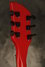 Rickenbacker 330/6 BH BT, Red: Headstock - Rear