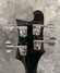 Rickenbacker 4001/4 Mod, Jetglo: Headstock - Rear